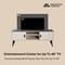 Manhattan Comfort Haley TV Stand 55.10 in White & Black Marble  in White and Black Marble TV005-WB - alternate 4